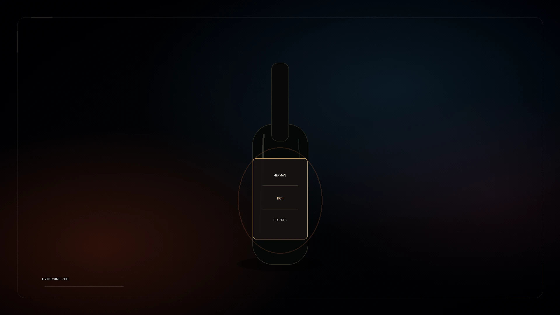 Premium living Portuguese wine label experience by T33