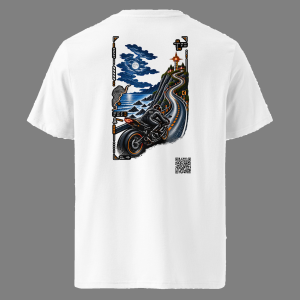 T33 Speednight Camera-Reactive Motorcycle T-Shirt — Moonlit Ride